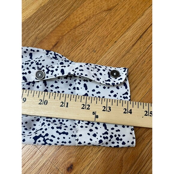 BCBGeneration Women's XS White Dress Polyester Shirt Mini Smocked Casual Outdoor - Picture 7 of 10